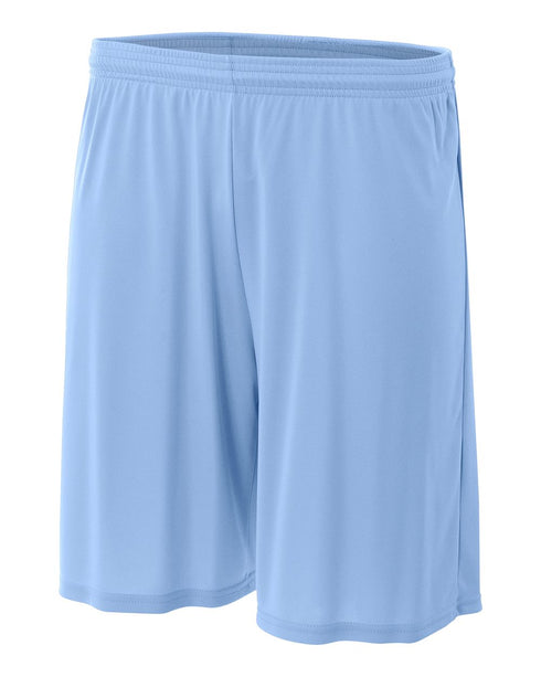 A4 9" Cooling Performance Short (N5283), Color 'Light Blue'